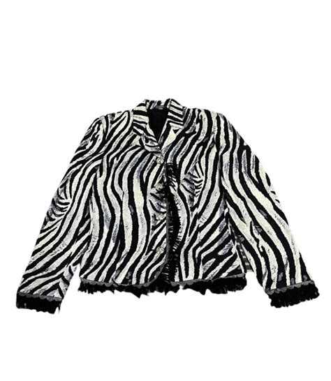 versace zebra jacket|Versace jacket price.